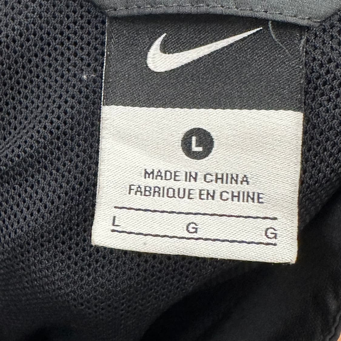 L 나이키 도르트문트 블랙 바람막이 상품이미지4