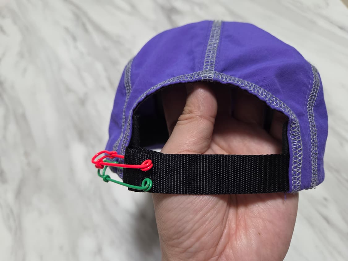 슈프림 리플렉티브 스티치 퍼플 캠프캡 상품이미지6