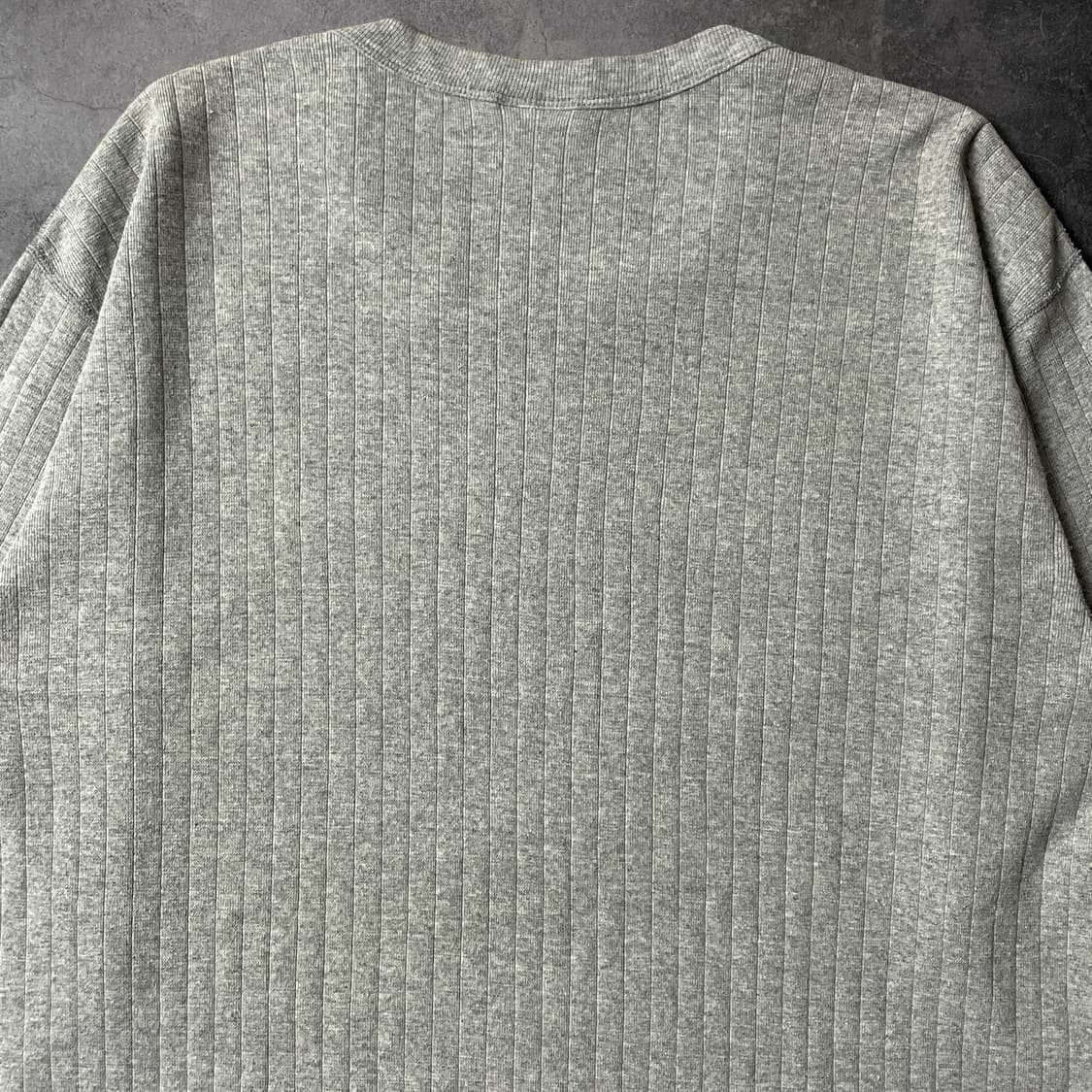 CHAMPION 1990s 챔피온 그레이 골지 긴팔 맨투맨 A00575 상품이미지7