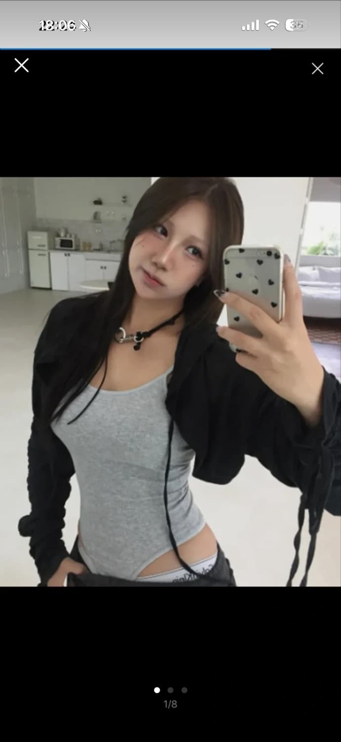 리디백 백리스 바디슈트 (새상품) 상품이미지1