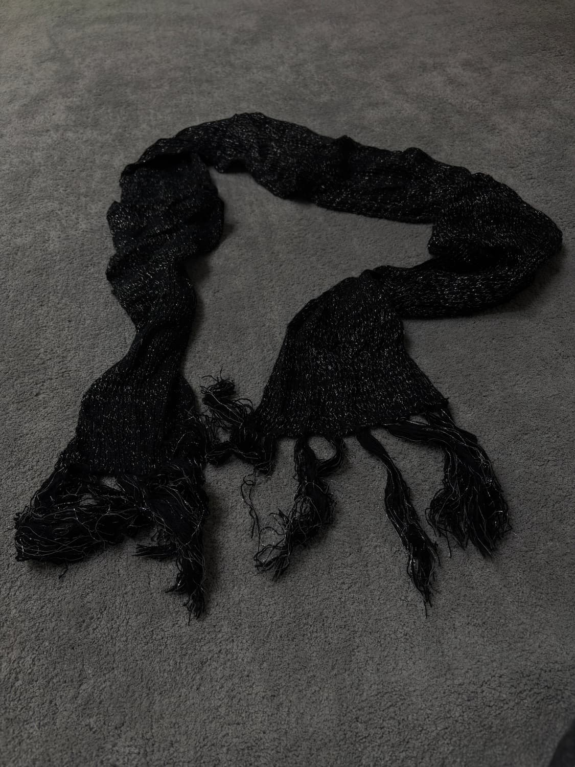 Vintage y2k punk grunge mood scarf 상품이미지2