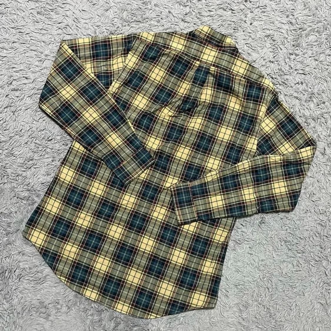 빈티지 폴로 랄프로렌 체크 셔츠 클래식 m 상품이미지2