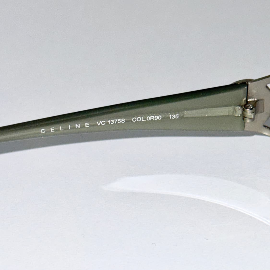 CELINE 셀린느 실버 큐빅 메탈 안경  상품이미지4