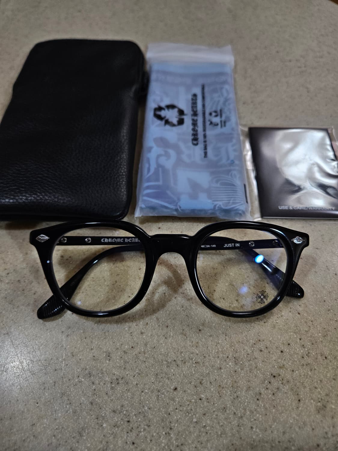 크롬하츠 저스트인 just in BK 블랙실/버 상품이미지2