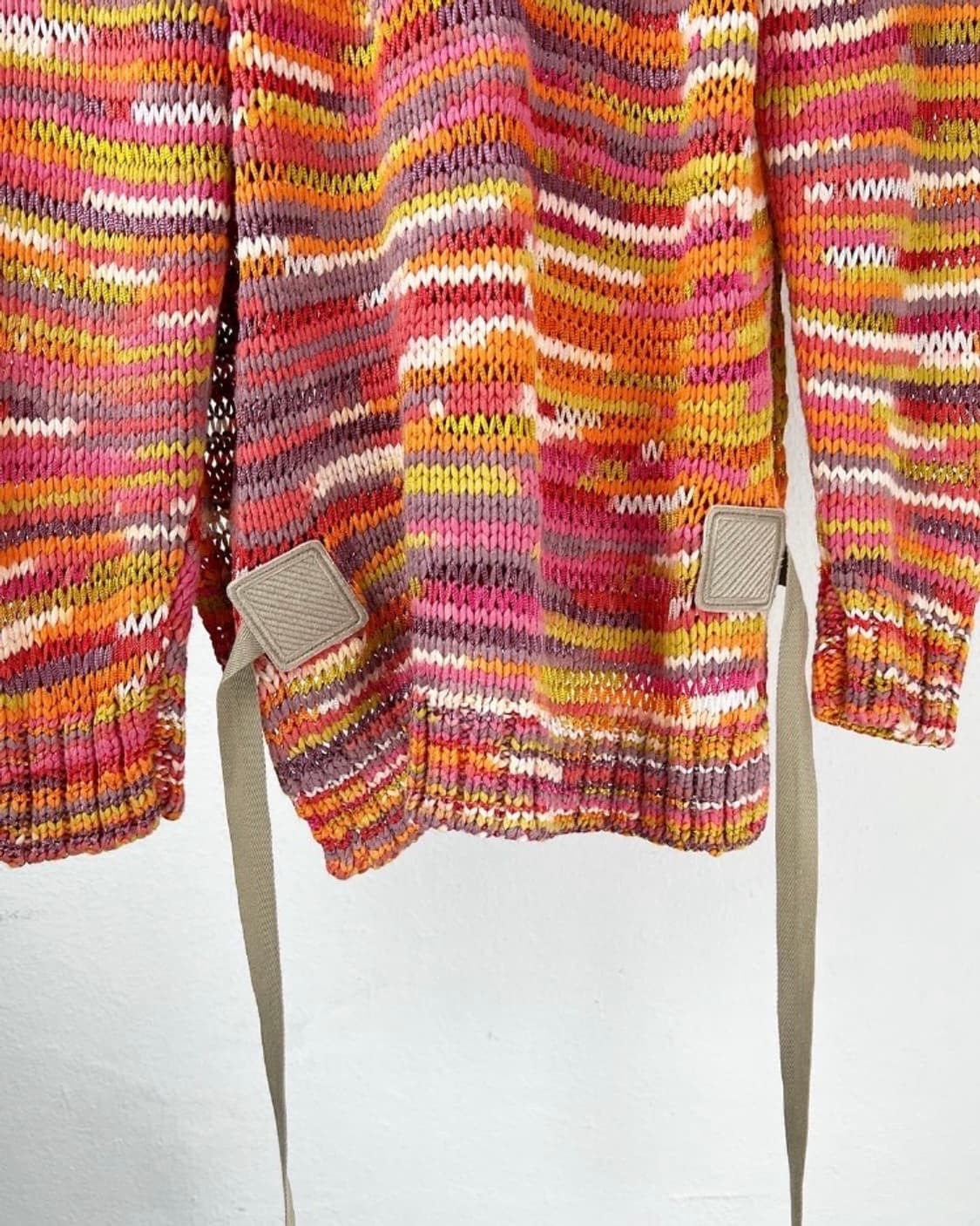 N21 스트라이프 패턴 니트 상품이미지5