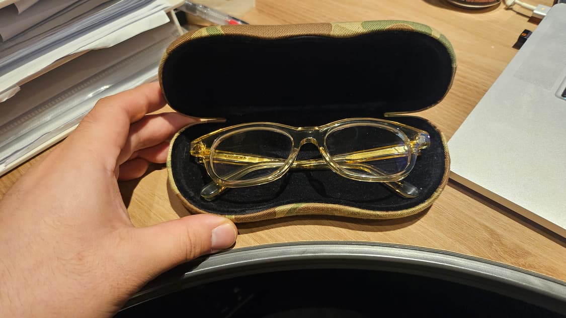 백산안경 투명테 상품이미지1