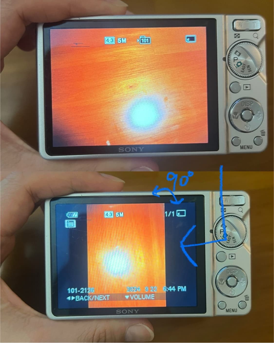 sony cyber shot dsc-w290 빈티지 디카 상품이미지6