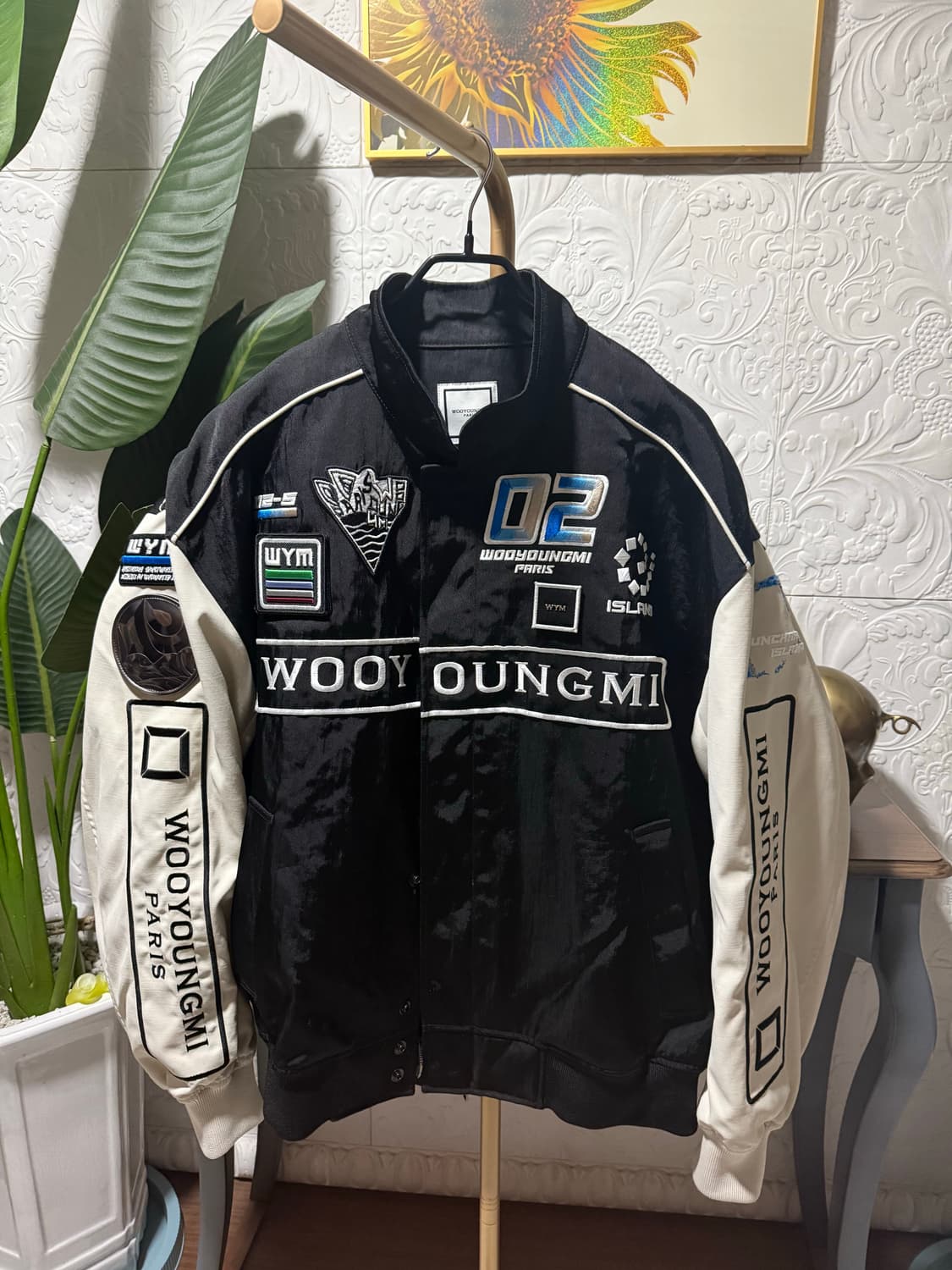 우영미 엠블럼 나일론 자켓 50 상품이미지2