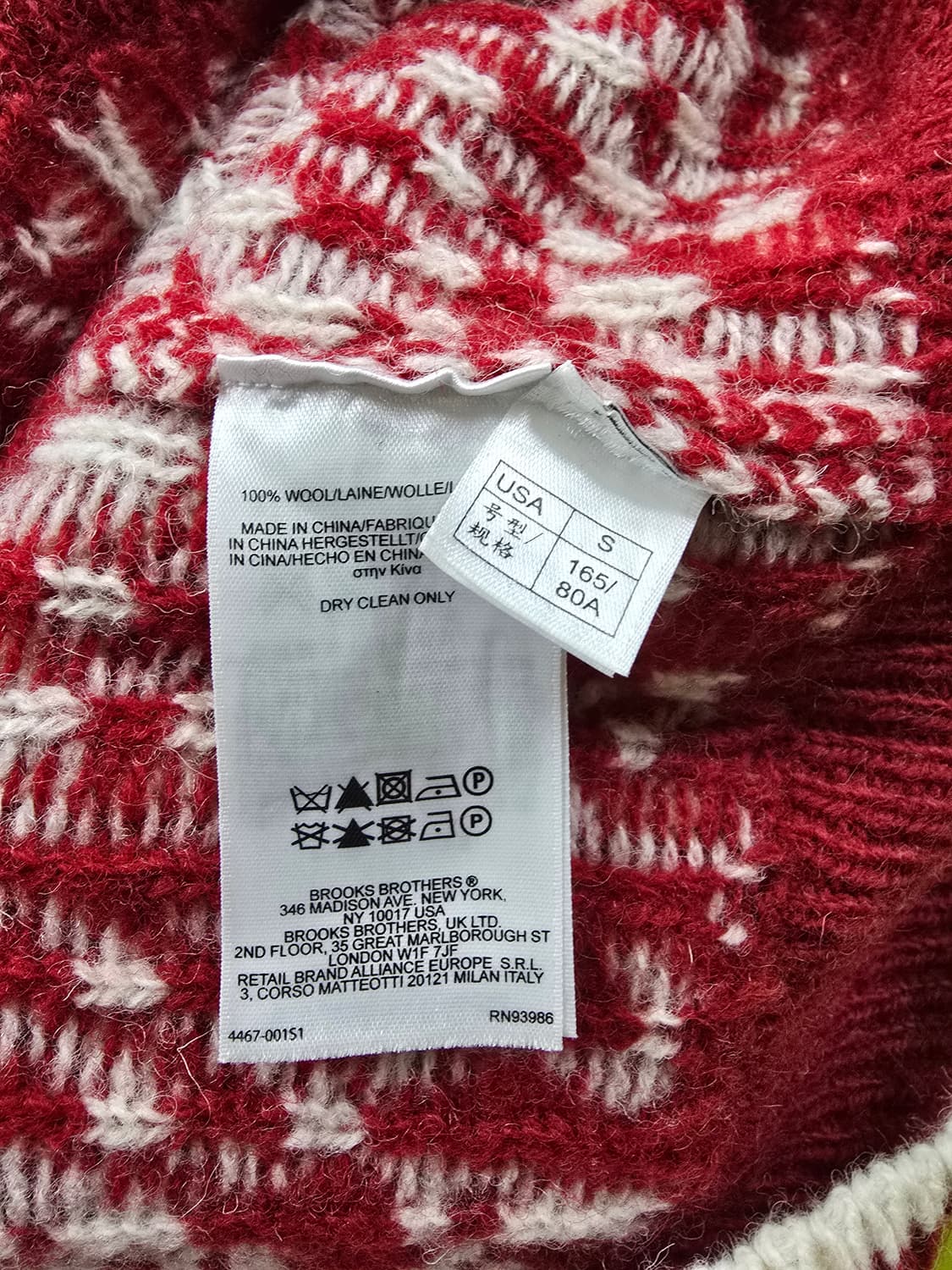 브룩스브라더스 니트스웨터 (1209) 상품이미지4