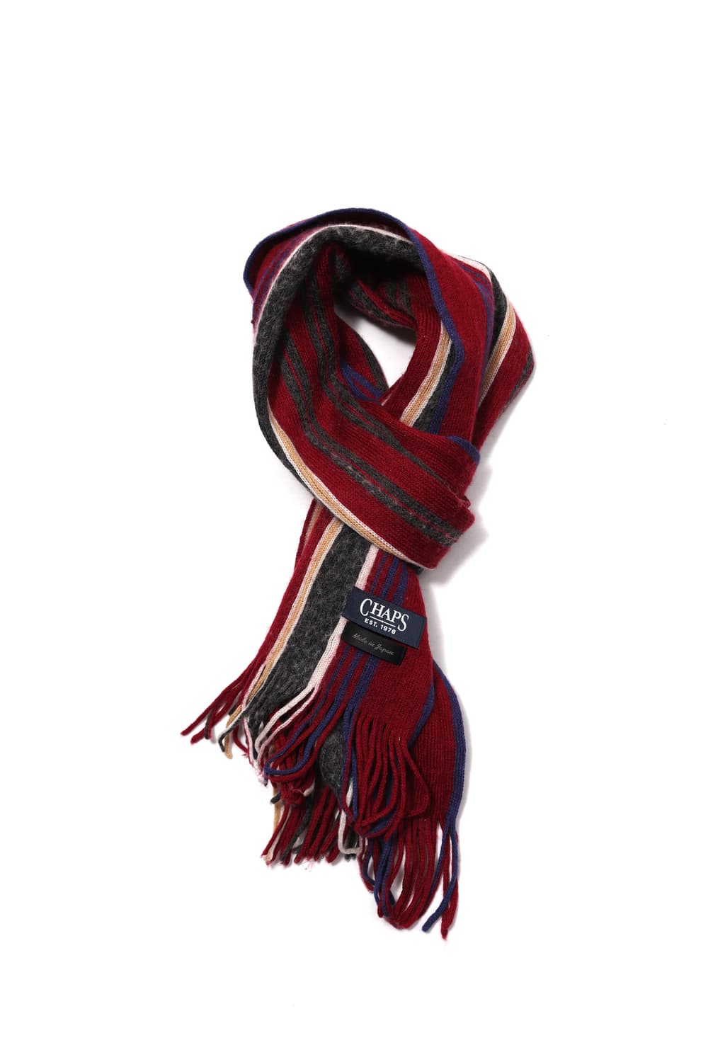 CHAPS JAPAN MADE 스트라이프 머플러 size 146*24 상품이미지1