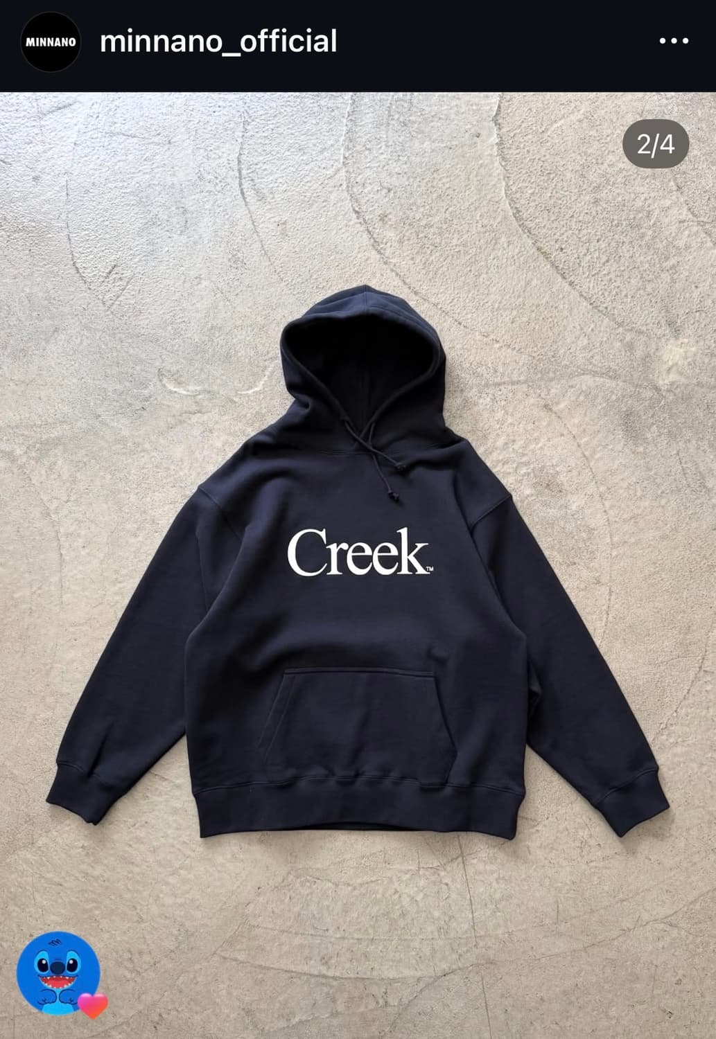 Creek 네이비 XL (새상품) 상품이미지1