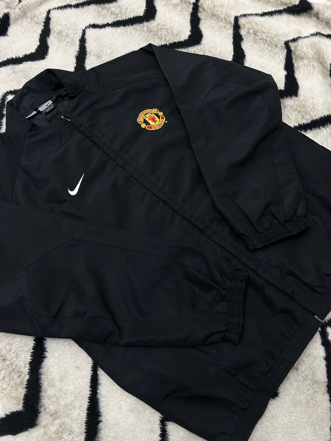 [L]나이키 02-03 맨체스터 유나이티드 바람막이/블랙 상품이미지2