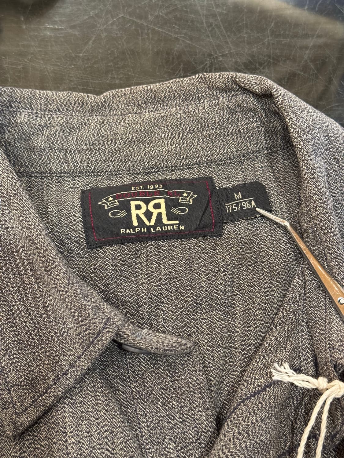 RRL 더블알엘 웨스턴 셔츠 (M) 상품이미지5
