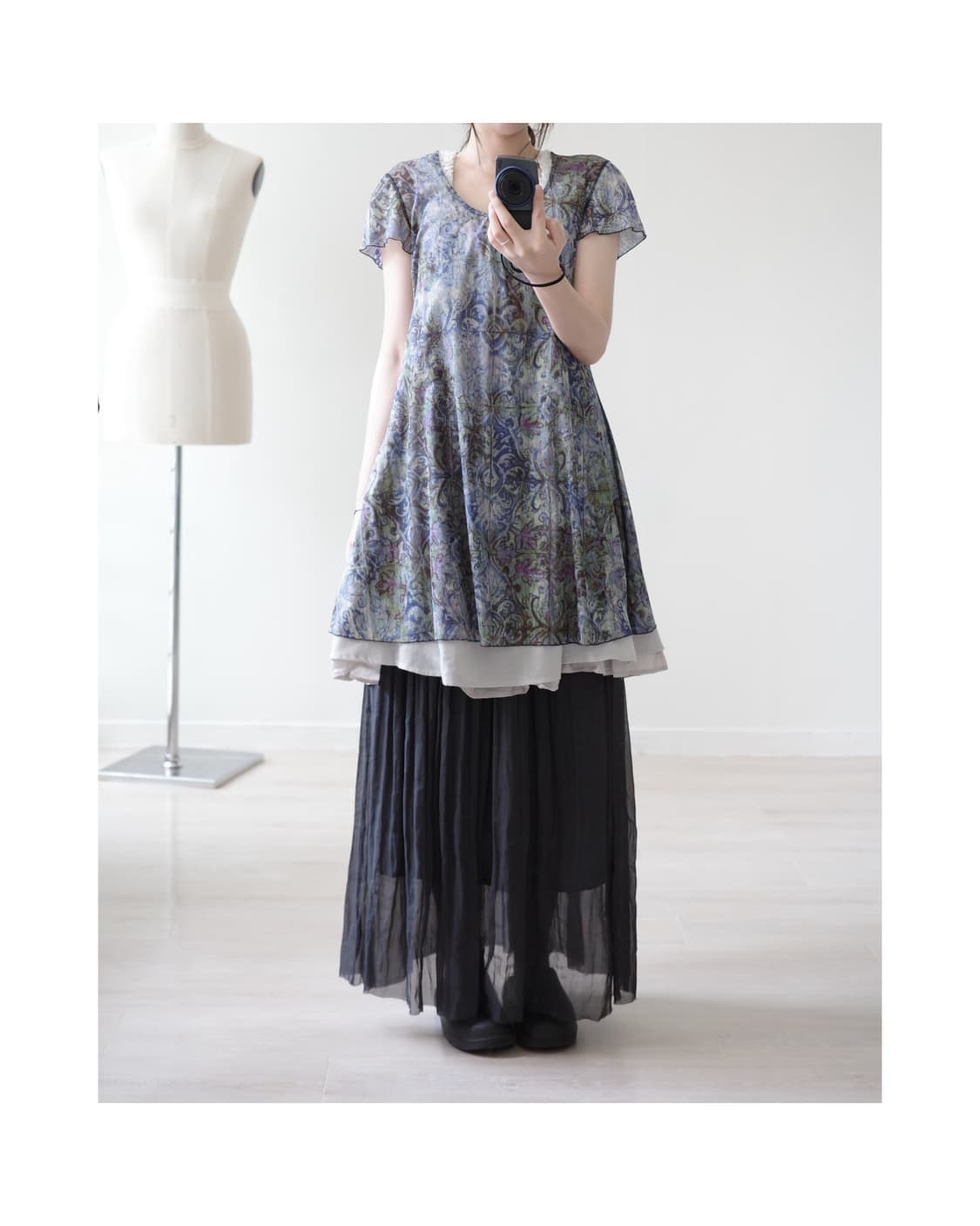 Mone sheer one-piece 상품이미지4