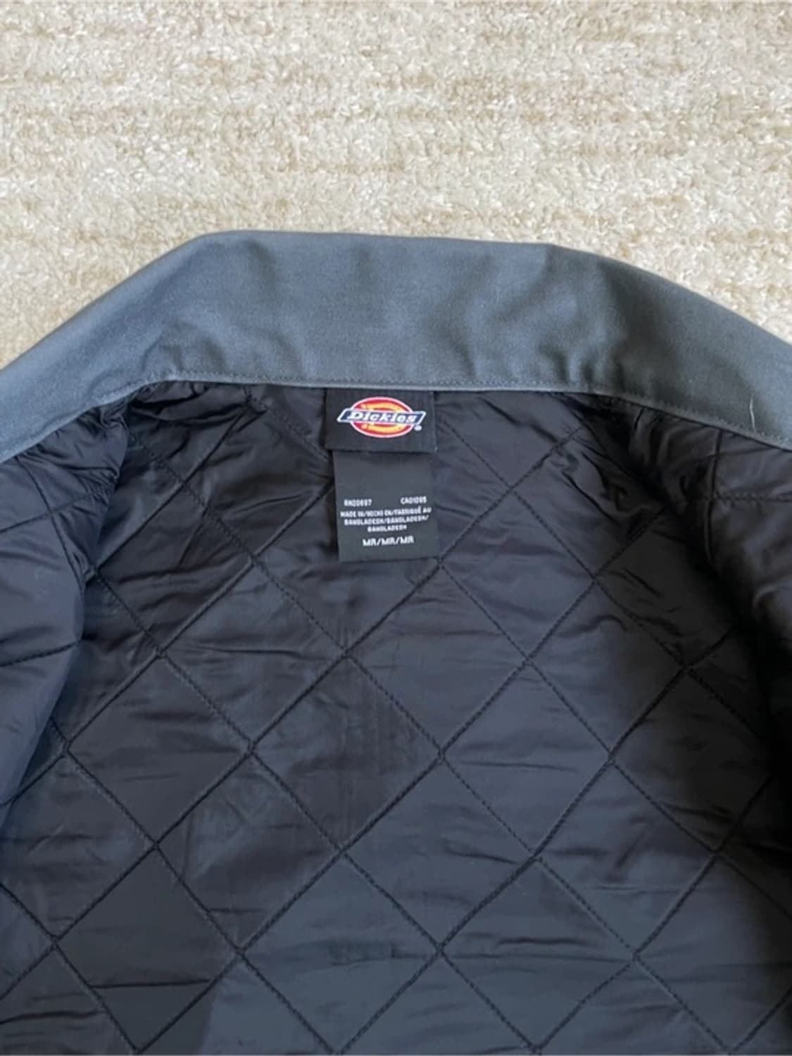 [M] 새상품 디키즈 아이젠하워 그레이 안감 퀼팅 버전 상품이미지5