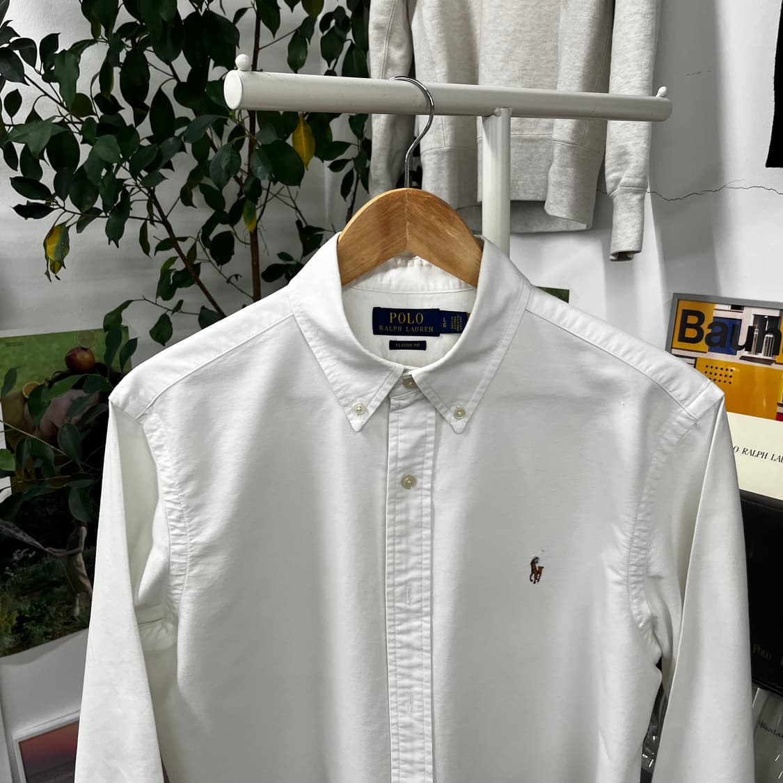 폴로랄프로렌 버튼다운 옥스포드 셔츠 L 상품이미지2