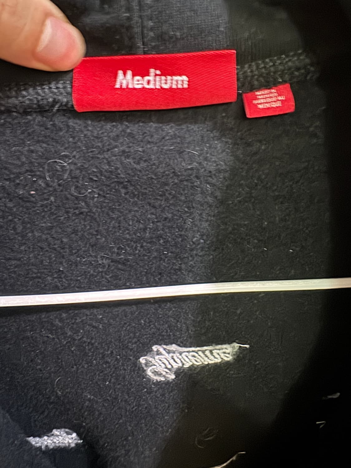 슈프림 25fw후드집업 m 상품이미지3