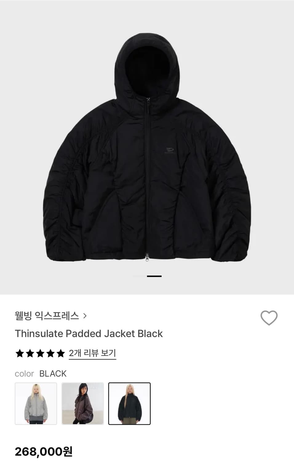 웰빙익스프레스 패딩 상품이미지1