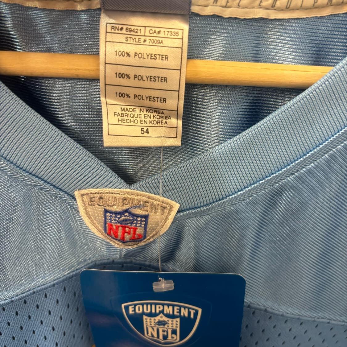 NFL X 리복 LA 차저스 유니폼 져지 2XL 상품이미지8