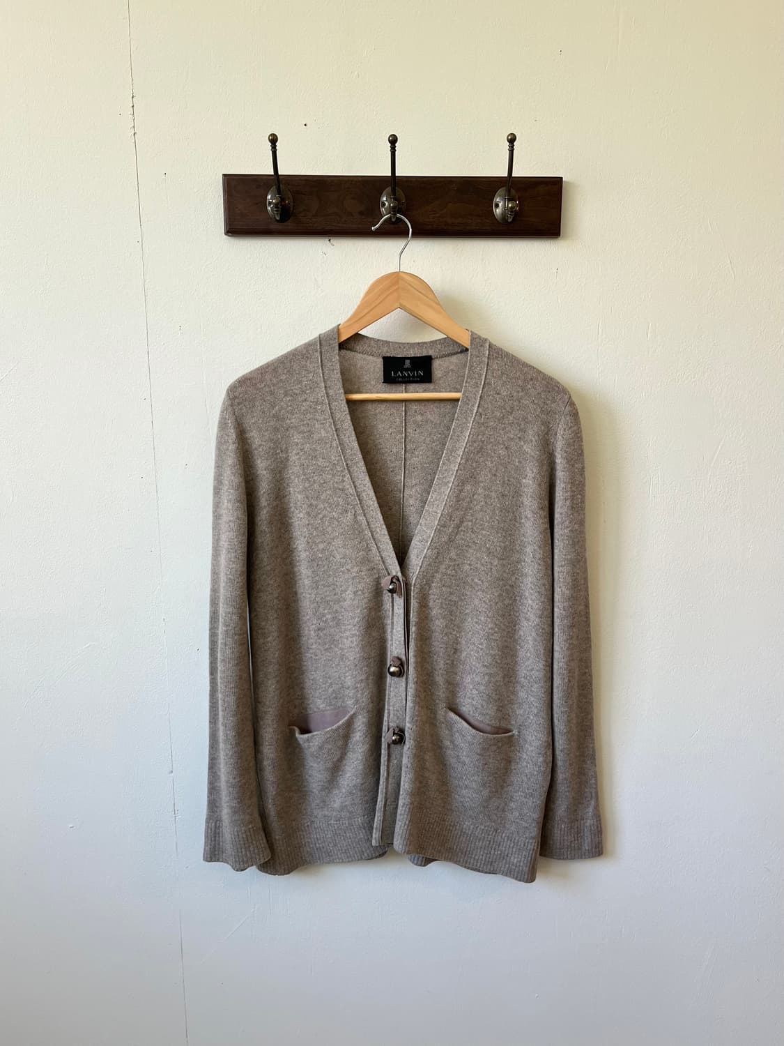 LANVIN 캐시미어 아이언볼 가디건 상품이미지2