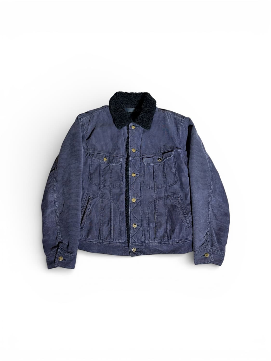 이세이미야케 x Lee 코듀로이 쉐르파 트러커 자켓 상품이미지1