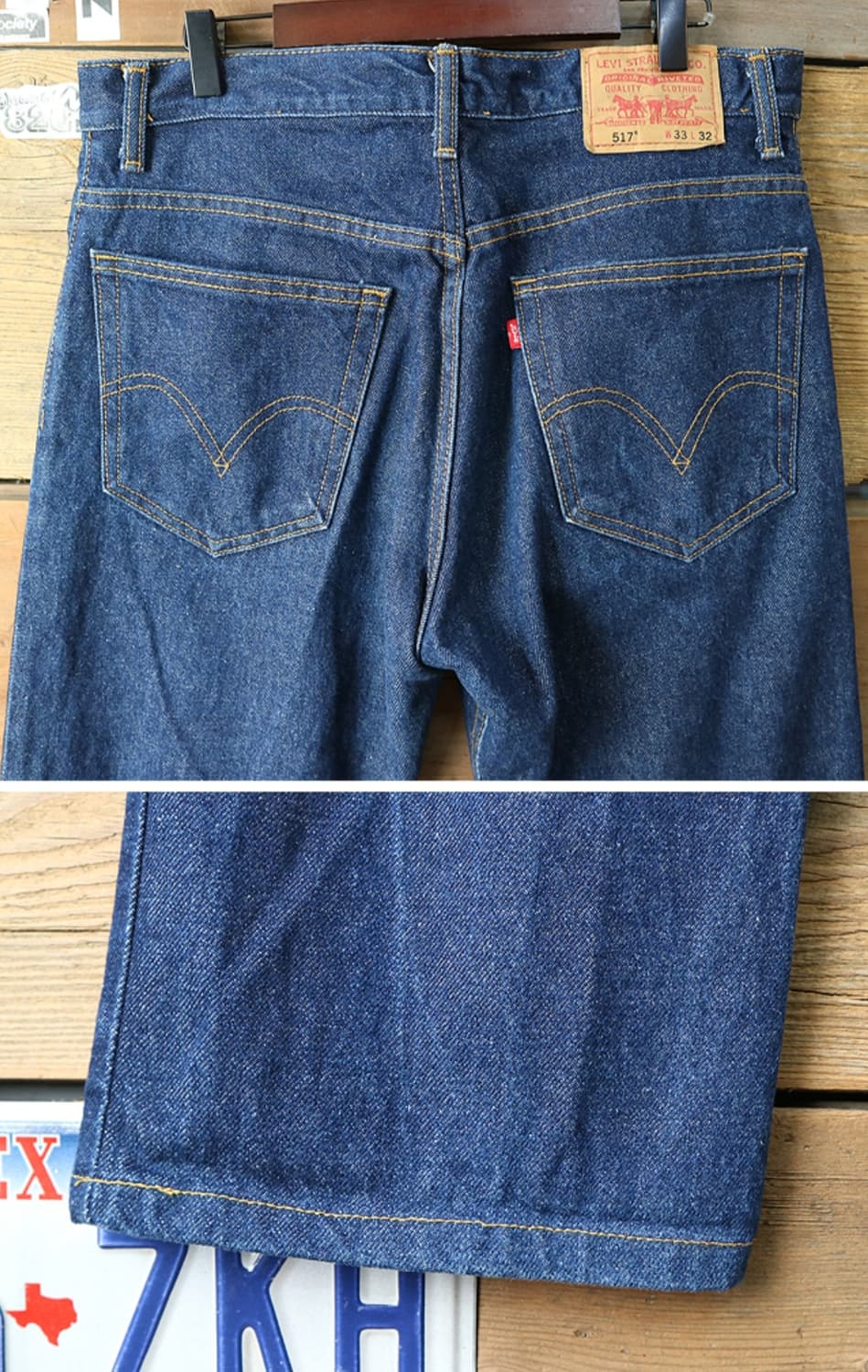 10s levis 리바이스 517 부츠컷 데님  33사이즈 멕시코  상품이미지5