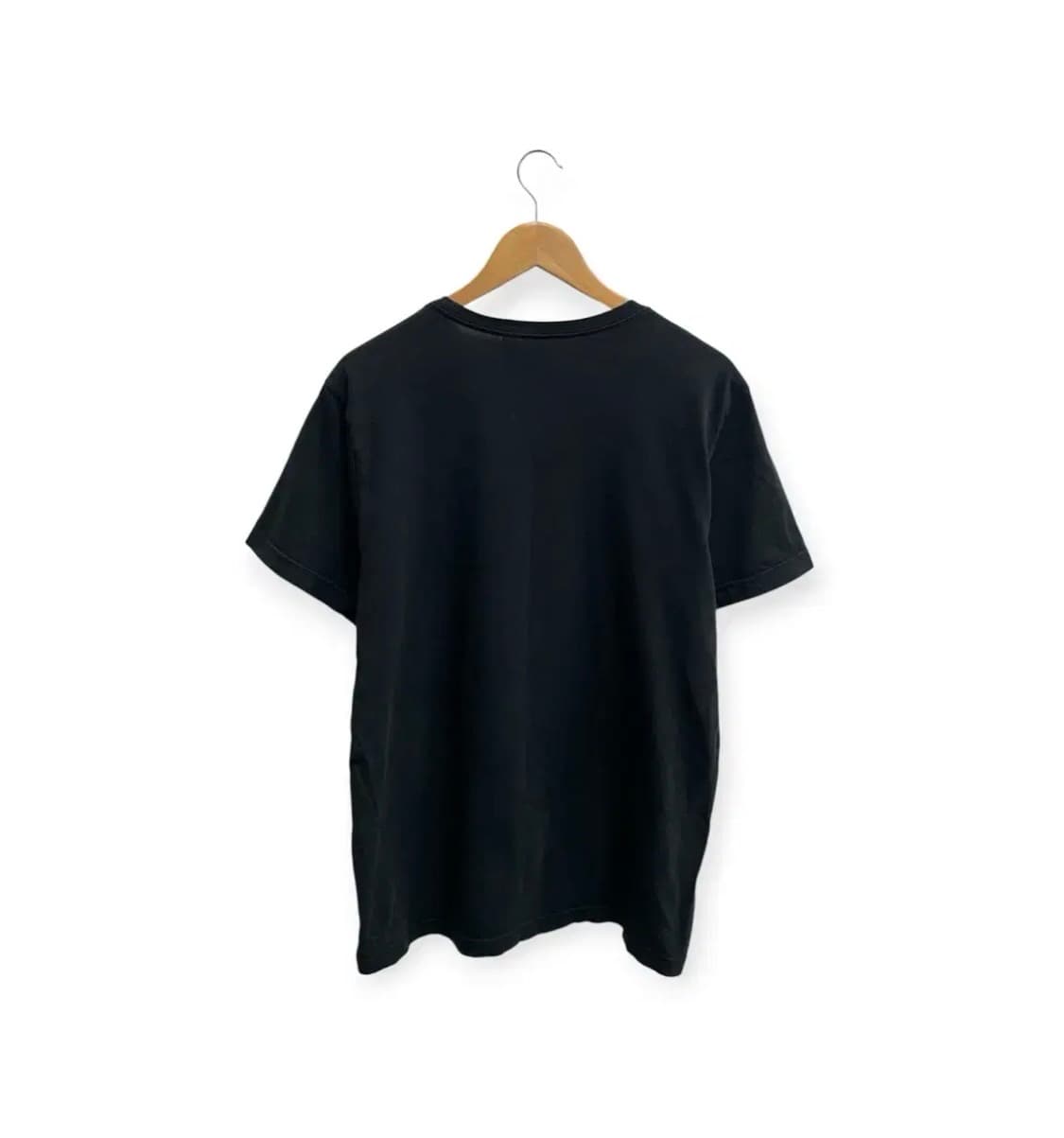 아디다스 블랙 골드 삼선 빅프린팅 반팔티 2XL 상품이미지3