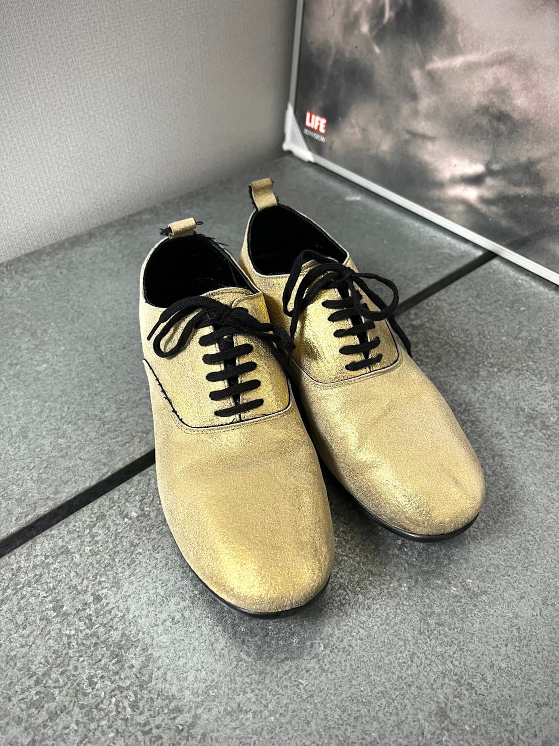 COMME des GARCONS-GLITTER FLAT SHOES  상품이미지1