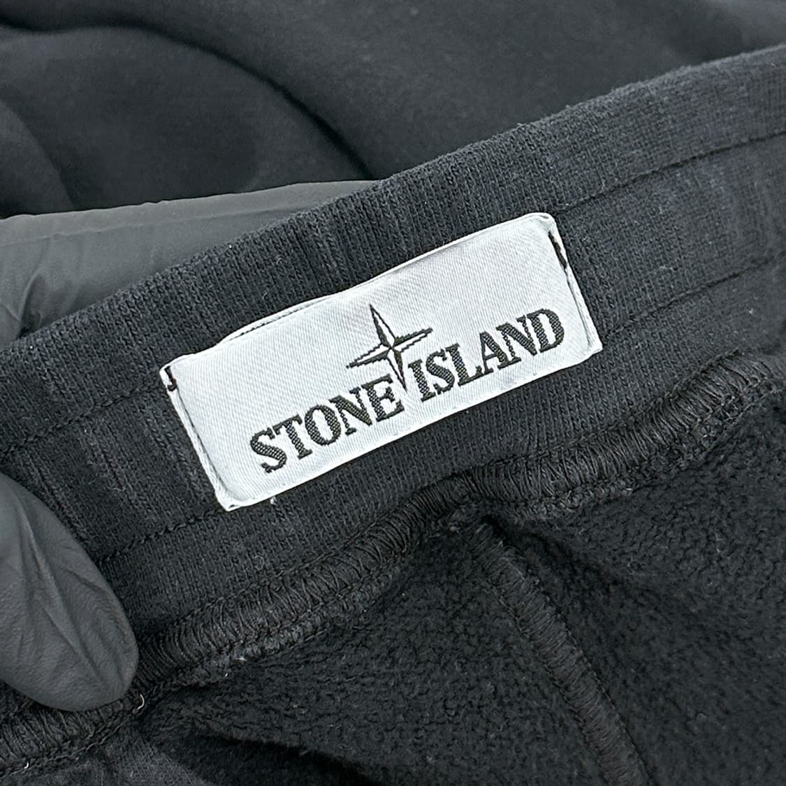 스톤아일랜드 와펜 패치 스웻 팬츠 트레이닝 바지 조거 블랙 XL 상품이미지6