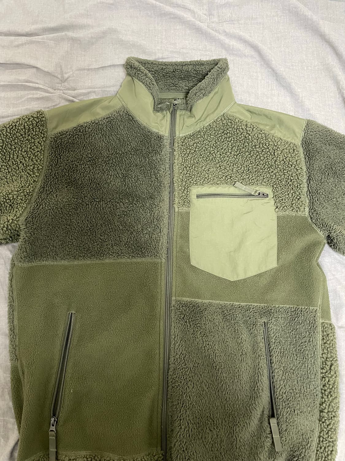 (새상품급)유니클로 엔지니어드가먼츠 플리스, 후리스 자켓 L 상품이미지2