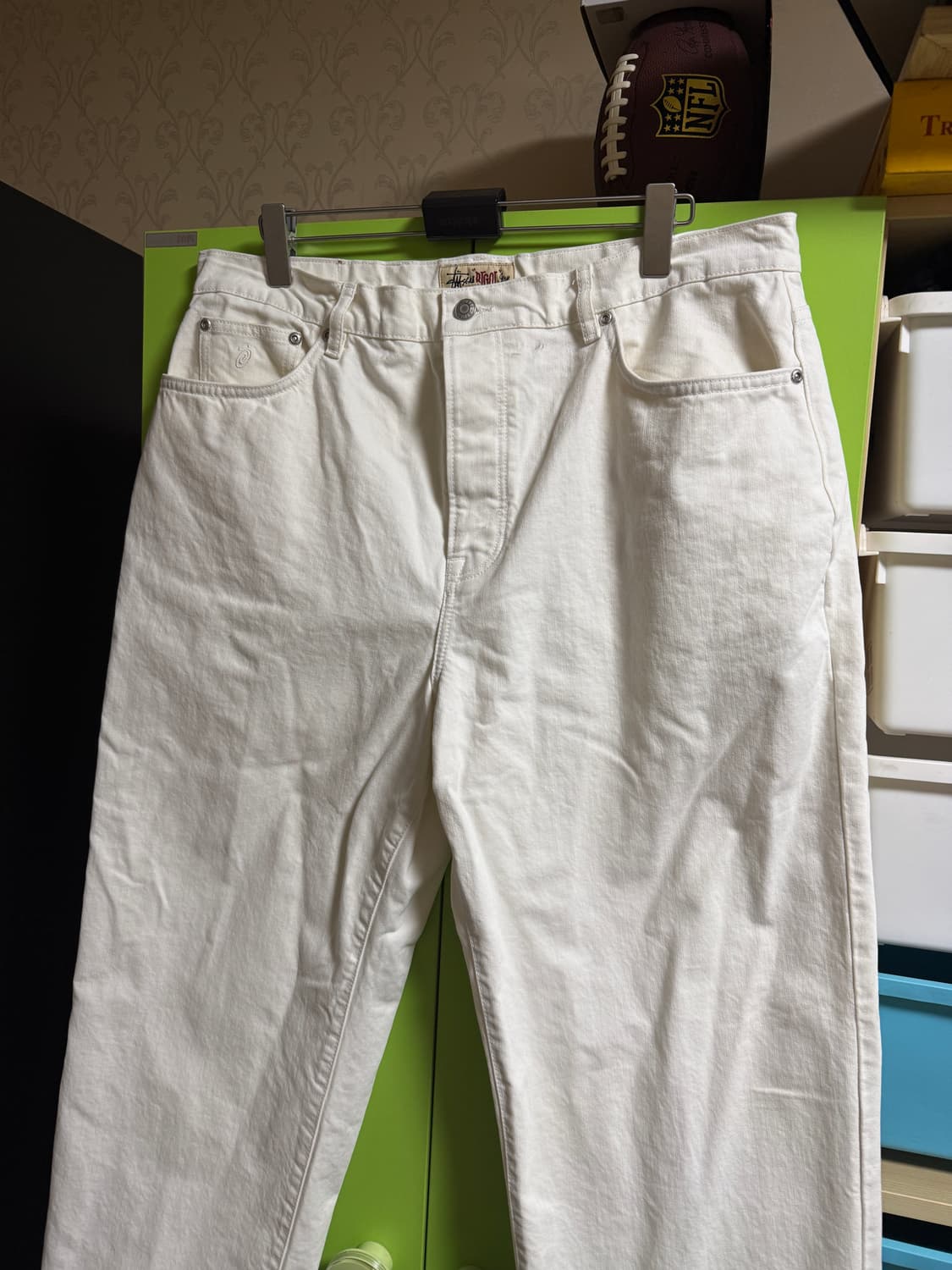 스투시 빅올 팬츠 오버다이드 BONE 상품이미지4