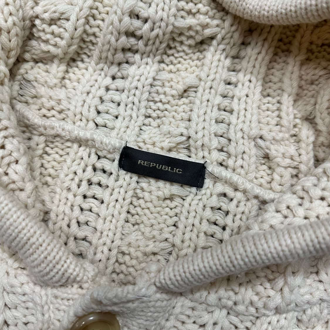 [95-100] 리퍼블릭 해비후드니트 상품이미지3