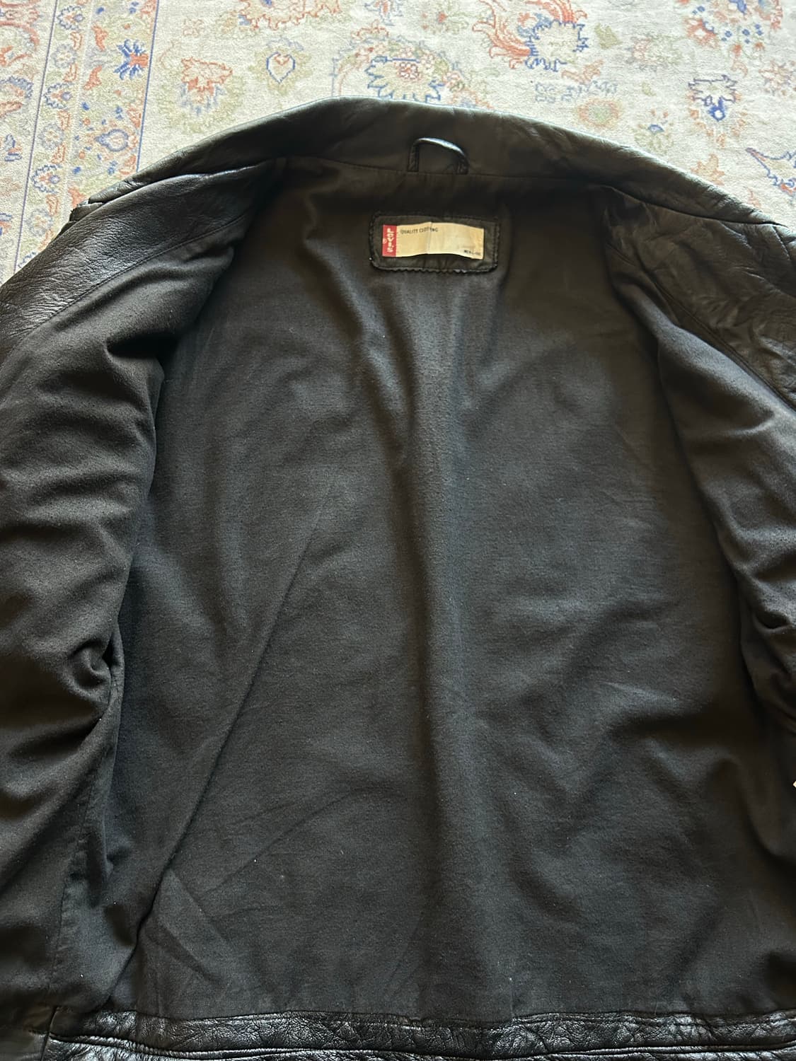 00’s Levi’s 3rd leather trucker jacket 상품이미지3