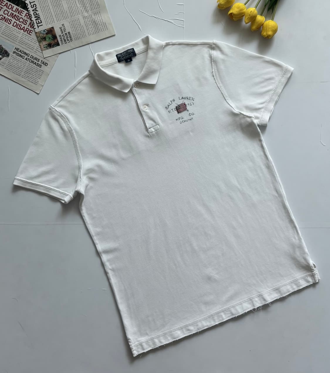 Polo 폴로랄프로렌 빈티지 성조기 PK 카라티 상품이미지1