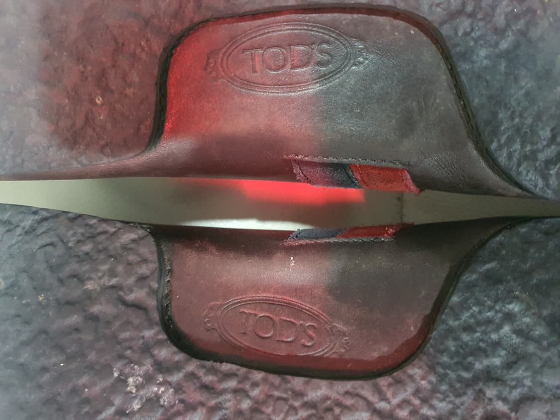 토즈 남성 브라운 가죽 로퍼 상품이미지2