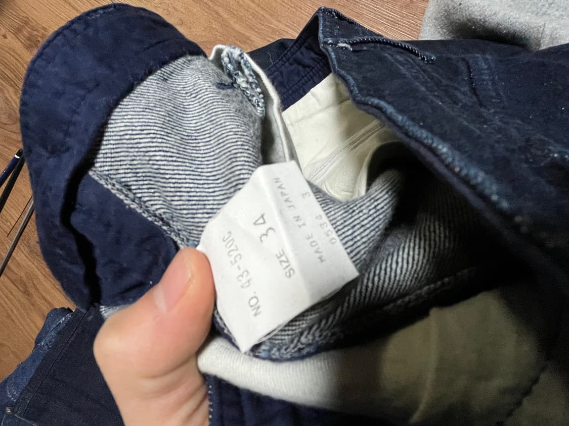 스펠바운드 인디고 데님 오피서 팬츠 상품이미지4