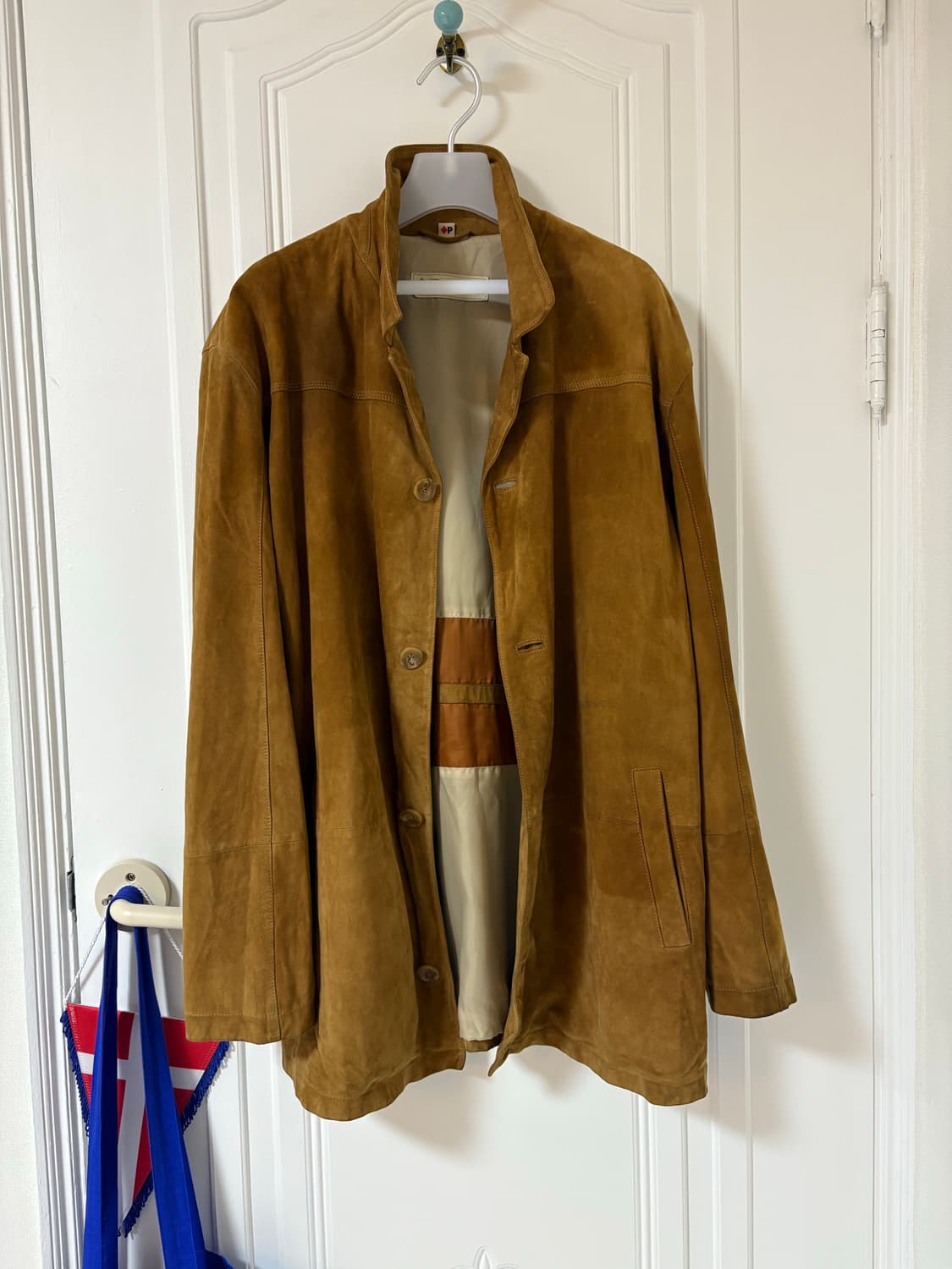 Vintage Suede Car Coat 상품이미지1