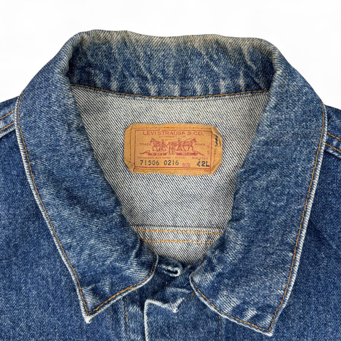90's 리바이스 71506 트러커 자켓 상품이미지6