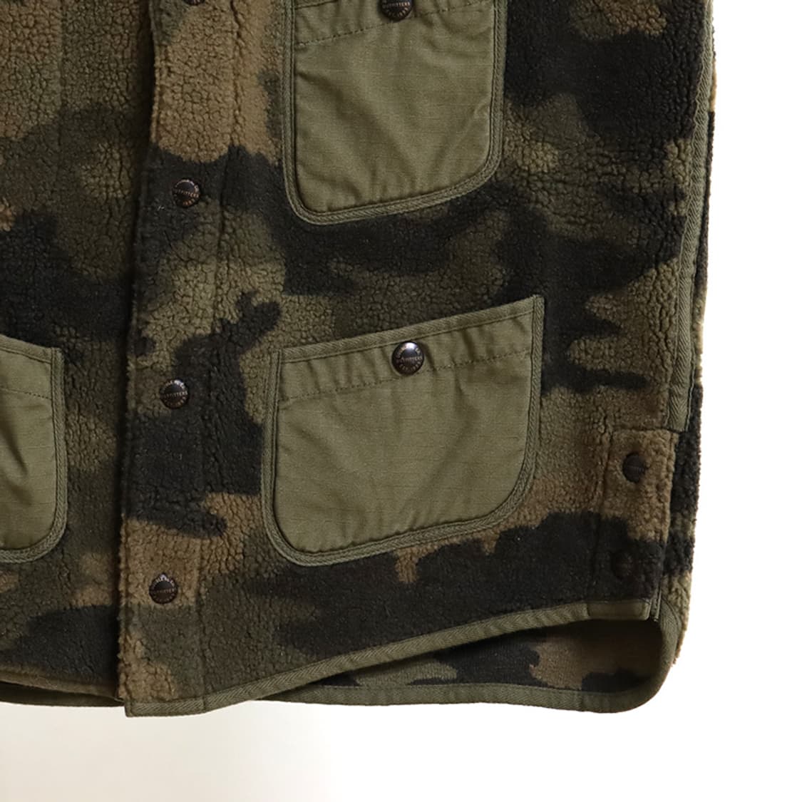 RRL 더블알엘 카모플라쥬 플리스 베스트 M 상품이미지5