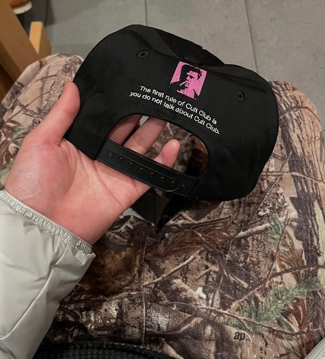 컬트히어로 파이트클럽 오마주 컬트클럽 캡 모자 상품이미지3