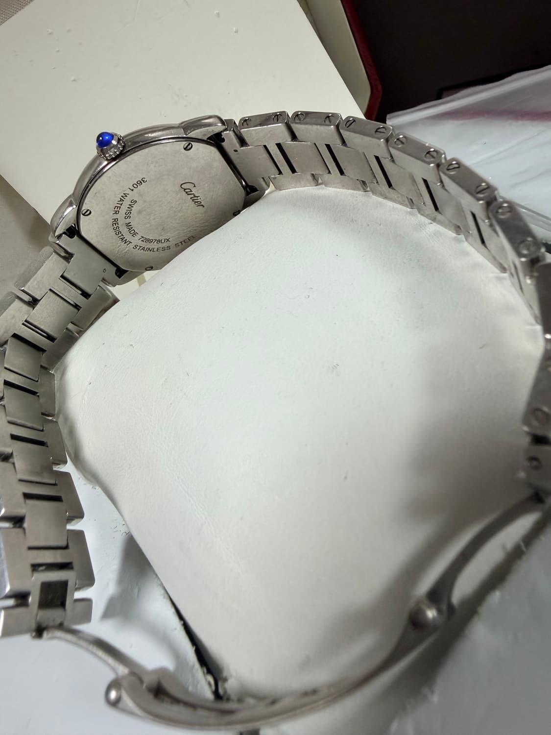 까르띠에 롱드 솔로 스틸 여성 시계  상품이미지3