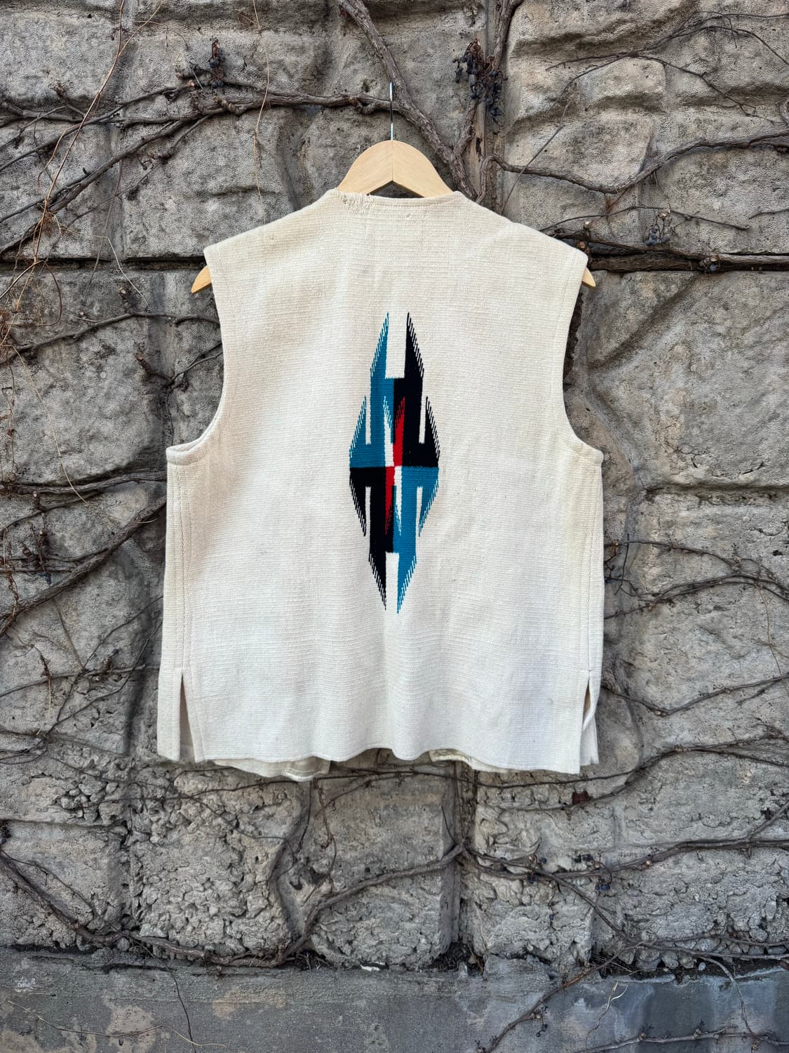 60~70s americraft 빈티지 오르테가 치마요 베스트 조끼 상품이미지2