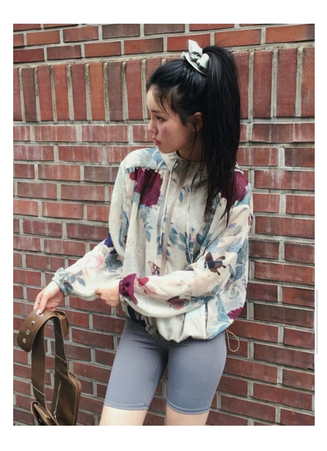 한땀한땀 호접도 쉬폰 점퍼 M 상품이미지7