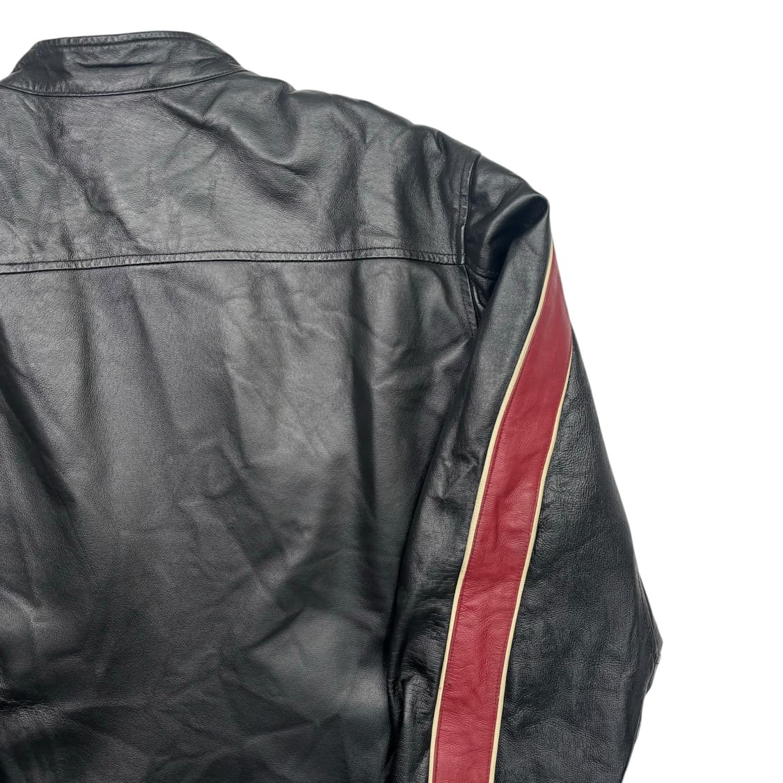 월슨레더 발마칸 램스킨 바이커 자켓 XL 상품이미지5