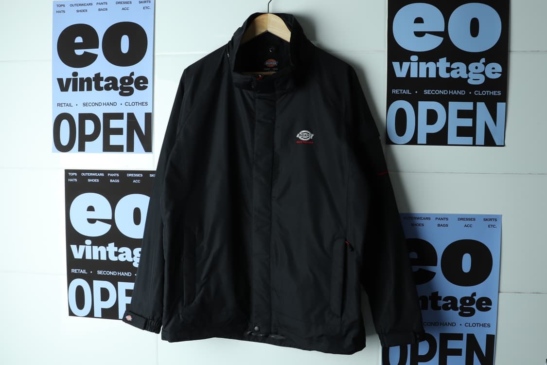 (L-XL) 디키즈 집업 바람막이 점퍼자켓 블랙 테크웨어-H32699 상품이미지2