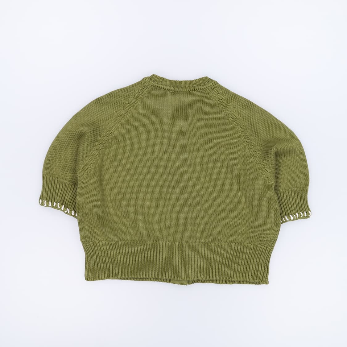 [XS] YMC 25FW 최신형 콰이 니트 가디건 카키그린 3880 상품이미지2