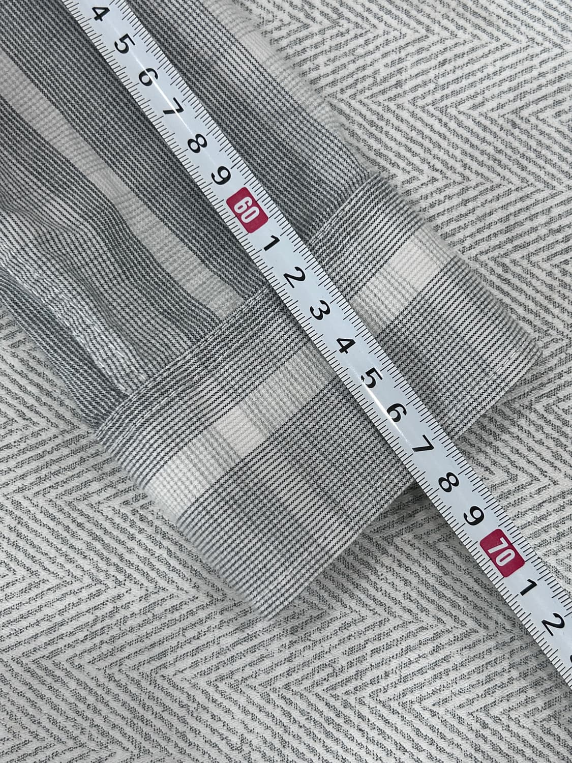 DKNY 그레이 체크 셔츠 M 상품이미지10