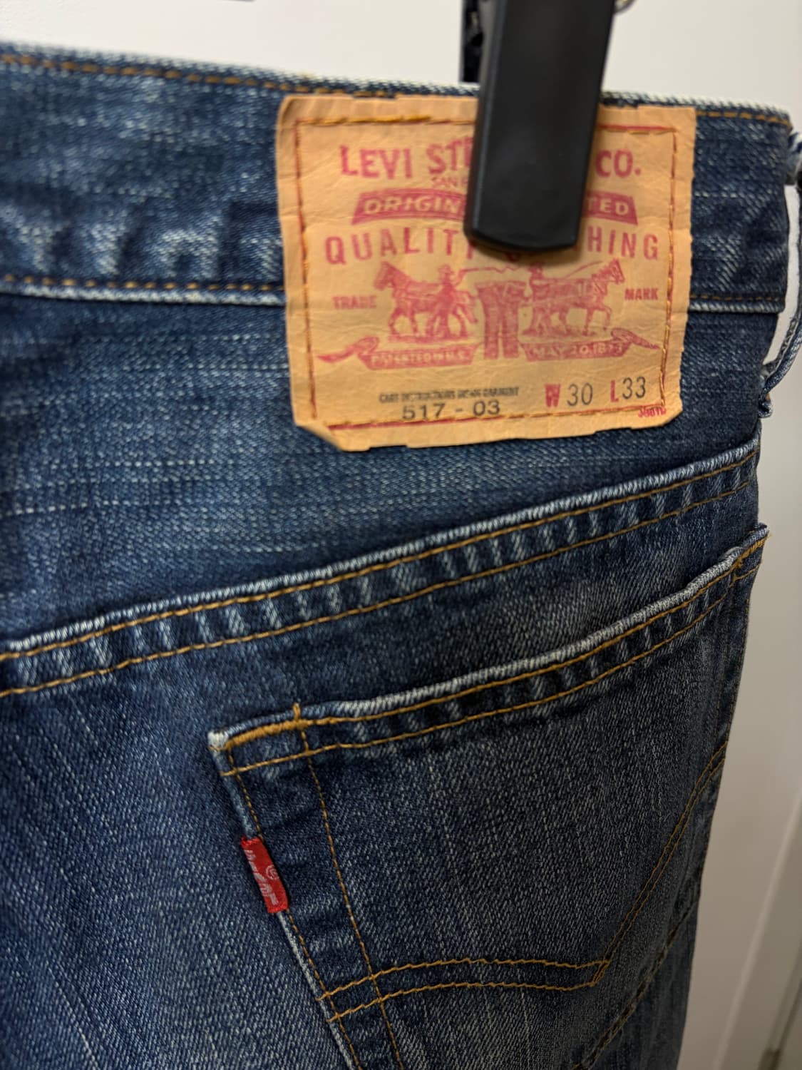 (30) 00s 리바이스 517-03 부츠컷 데님팬츠 상품이미지4
