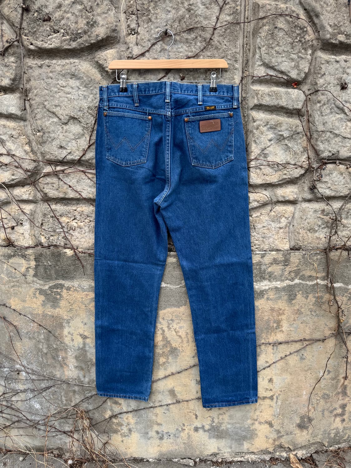 90s 랭글러 빈티지 13mwz 카우보이컷 usa 워싱 데님 팬츠 상품이미지2
