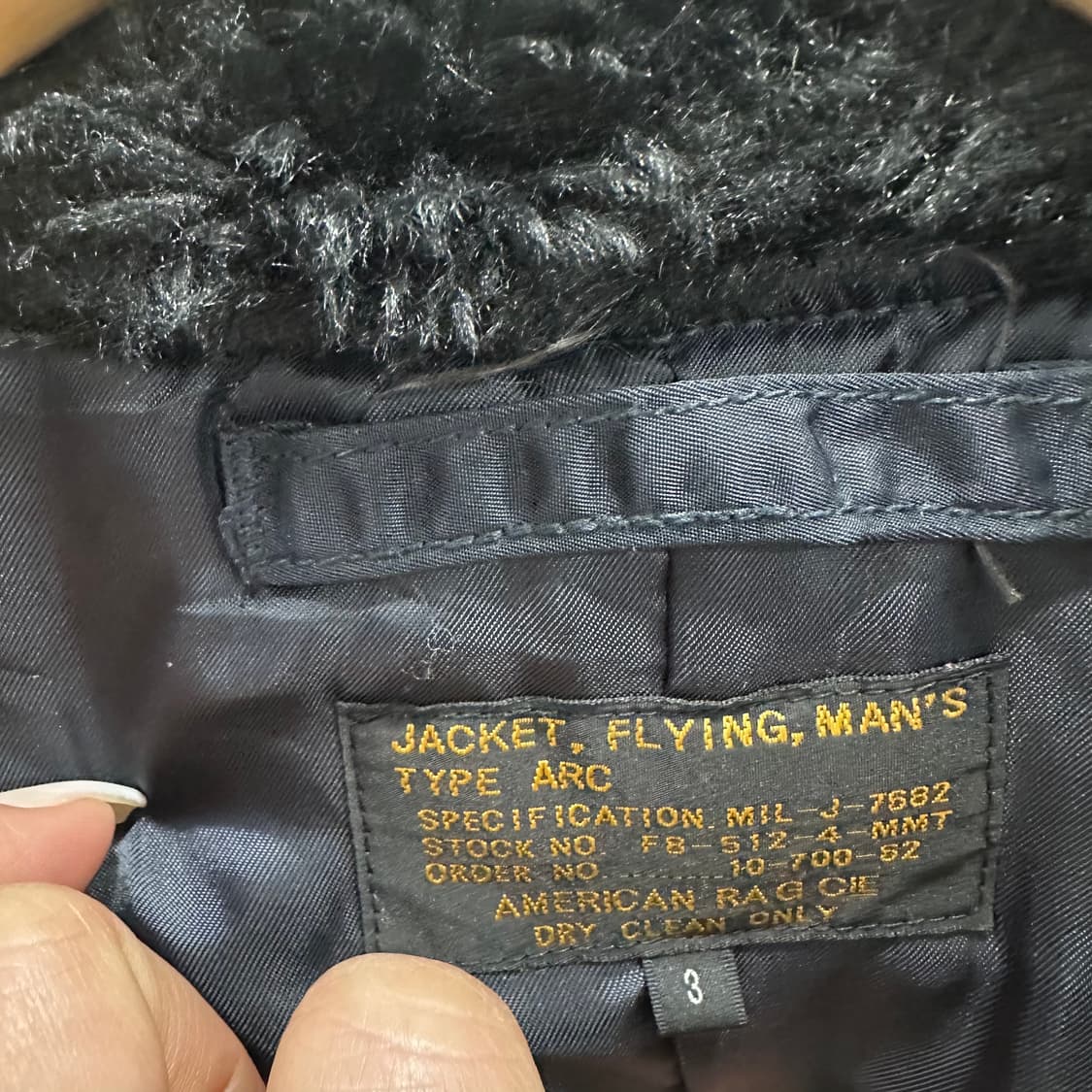 아메리칸래그씨 N-2B 플라이트 자켓3 상품이미지2